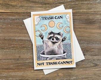 Trash Can not Trash Cannot | Inspirational cards | Mind over matter