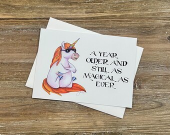Unicorn Birthday | Magical human | Unicorn lover gift