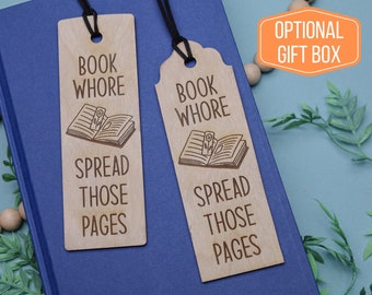 Bookwhore Bookmark,Funny Bookmark, Birthday Gift,Reading Gift,Custom Bookmark,Funny Gift,Book Lover Gift,Gift for Her,Cute Bookmark