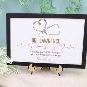 Thank You Gift for Doctor, Personalized Gift for Doctor, Medical Gift, Family Doctor, Doctor Appreciation, Doctor Gift From Staff, Unique