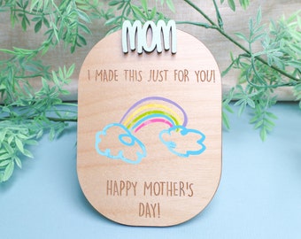 Mother's day Magnet, Mother's day gift, Gift for mom, Gift for Nana, Gift from kids, Gift for her, Mom Fridge Magnet, Nana Magnet, Kids DIY