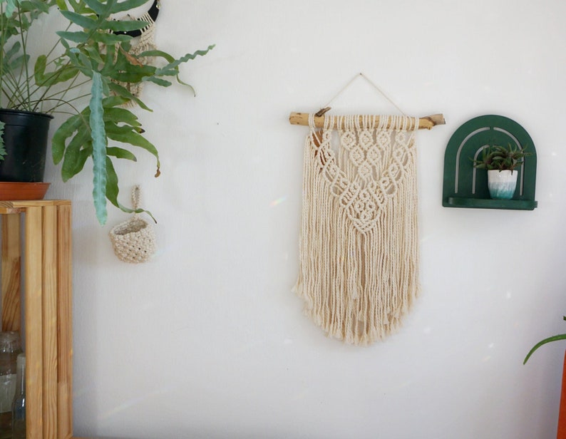 Boho Macrame Wall Hanging Aesthetic Cottagecore Dorm Room Decor New ...