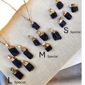 Natural Chakra Raw Stone Crystal Gem Pendant Necklace Wrap Braid