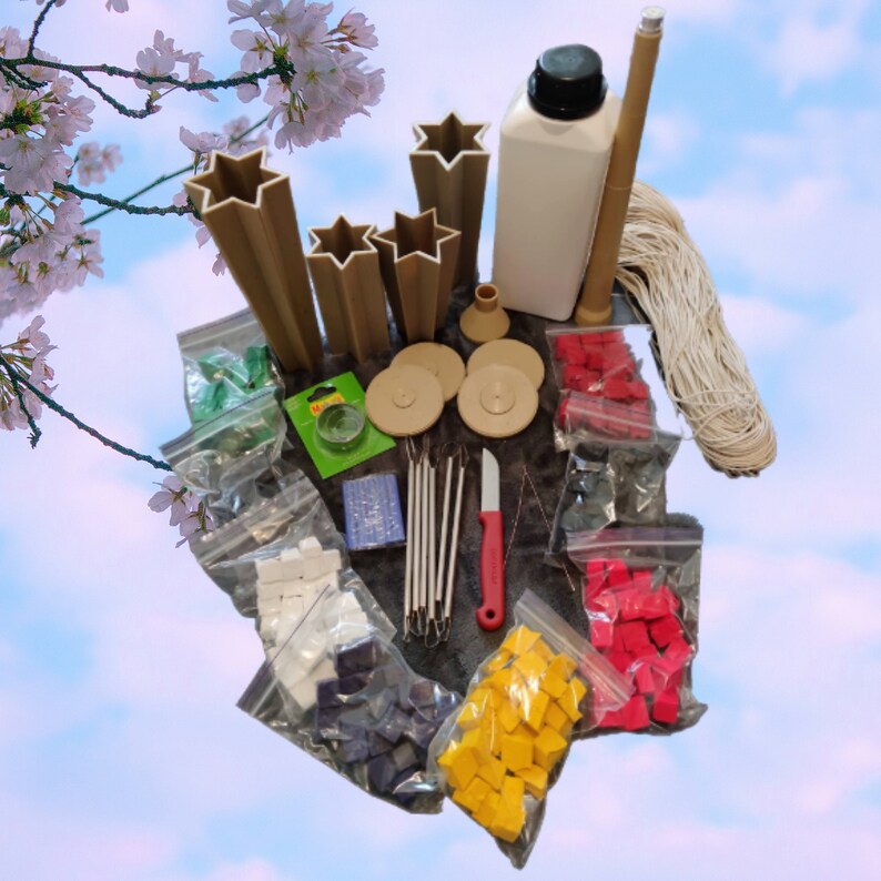 Candles Wax Melter Plus Materials for Candles Open Close Etsy