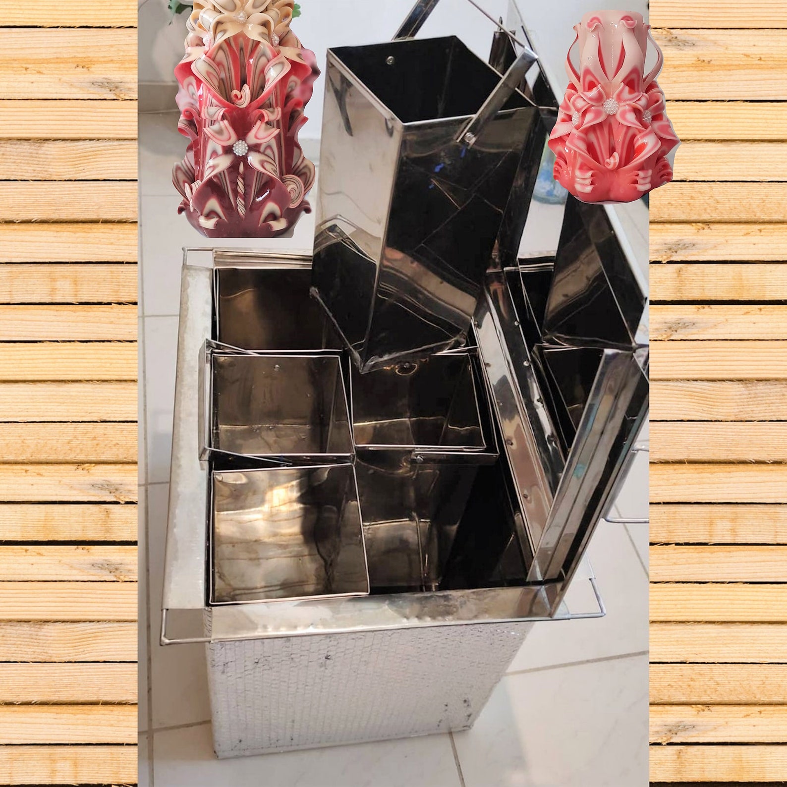 Carved Candles Machine Wax Melteropen Close Manually and Etsy