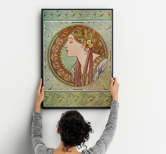 アルフォンス・ミュシャの星座画、古いフランスの芸術