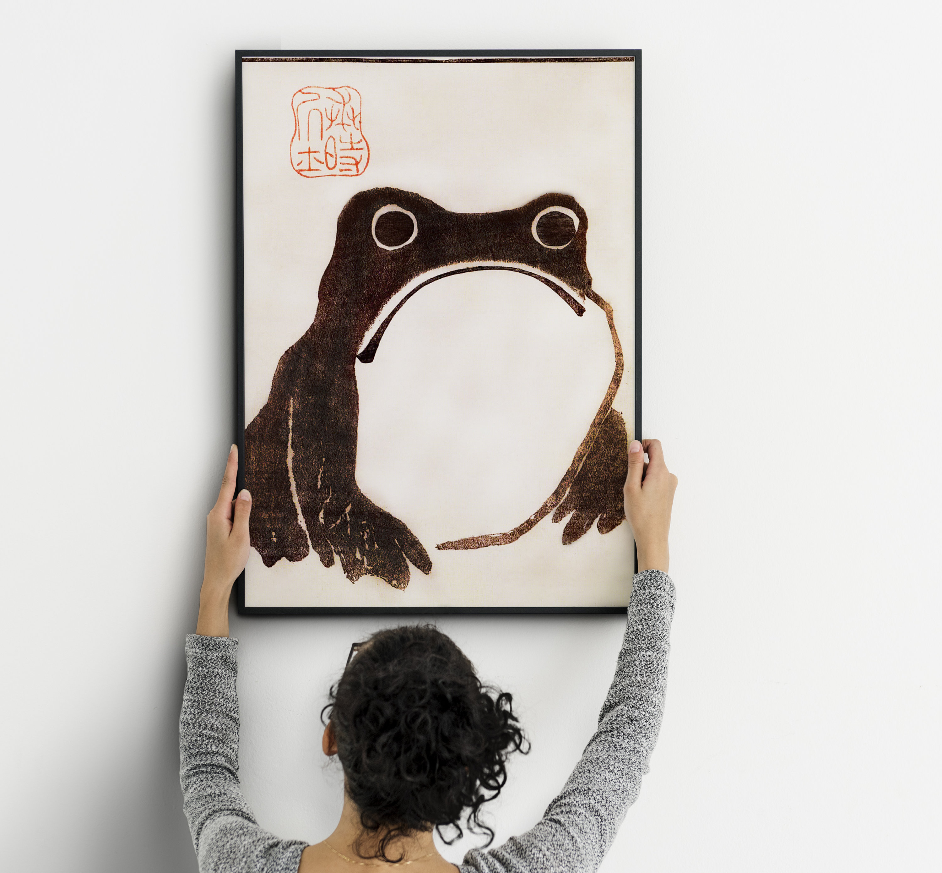 Matsumoto Hoji Frog Art Print, Japanese Woodblock Reproduction - Etsy