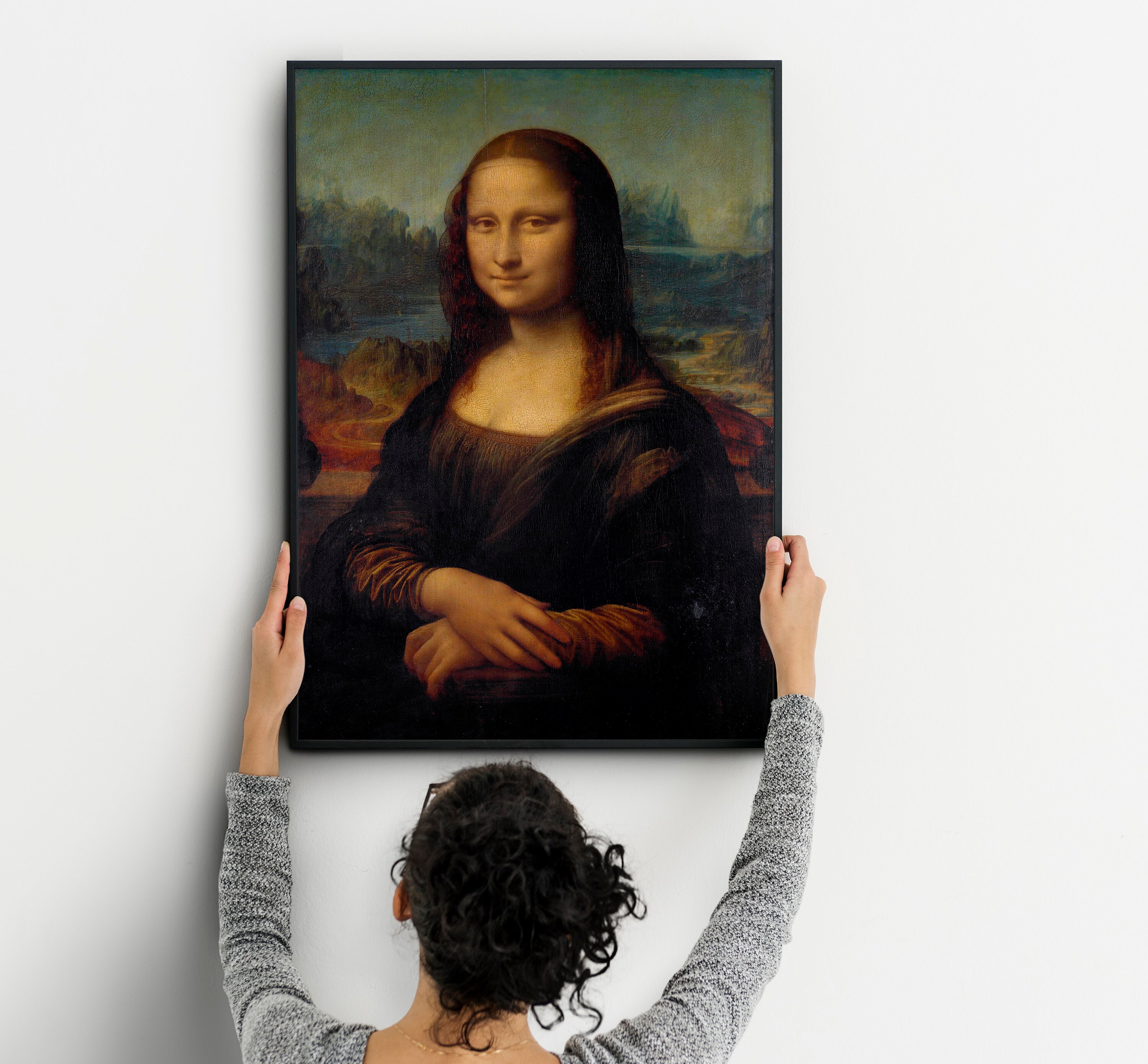 モナリザ複製プリント - ダ・ヴィンチ ジクレー ポスター - Etsy 日本