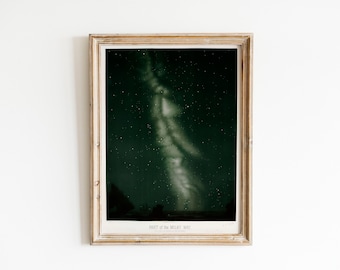 Vintage Astronomy Poster Set, Rocket & Planet Prints
