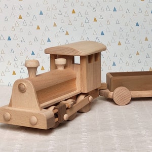 Wooden Toy Train and Track set Japanese Toys From Japan New