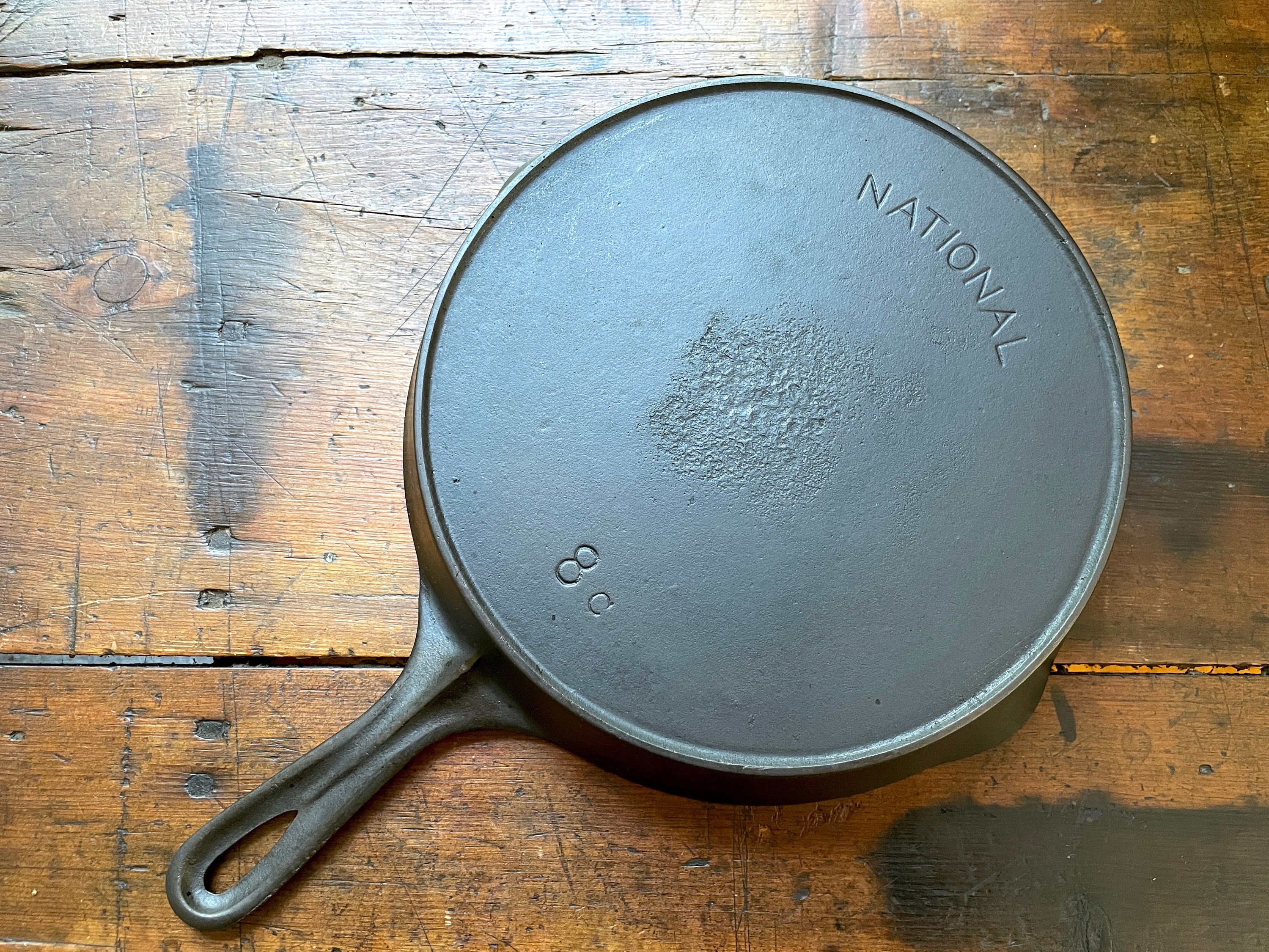Vintage Wagner Ware National 8 8A Cast Iron Skillet -  Norway