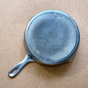 Griswold #8 Chrome Plated Cast Iron Skillet