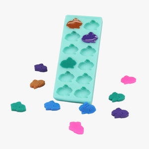 Lying Rabbit Mold, Rabbit Animal Mold, Rabbit Jewelry - Decoden DIY Molds For Resin, Candy Molds, Food, or Soap | MLD2
