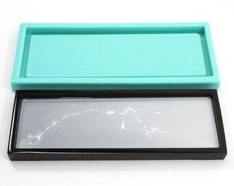 Shiny 4 x 11 Inch Tray Mold - Shiny Mold - Home Décor Mold, Epoxy Casting Supplies MLD4