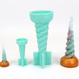 Unicorn Horn Mold, Unicorn Candle Mold, Unicorn Mold - Candle Mold, Magical Mold, Silicone Mold - Mold for resin, mold for wax MLD3