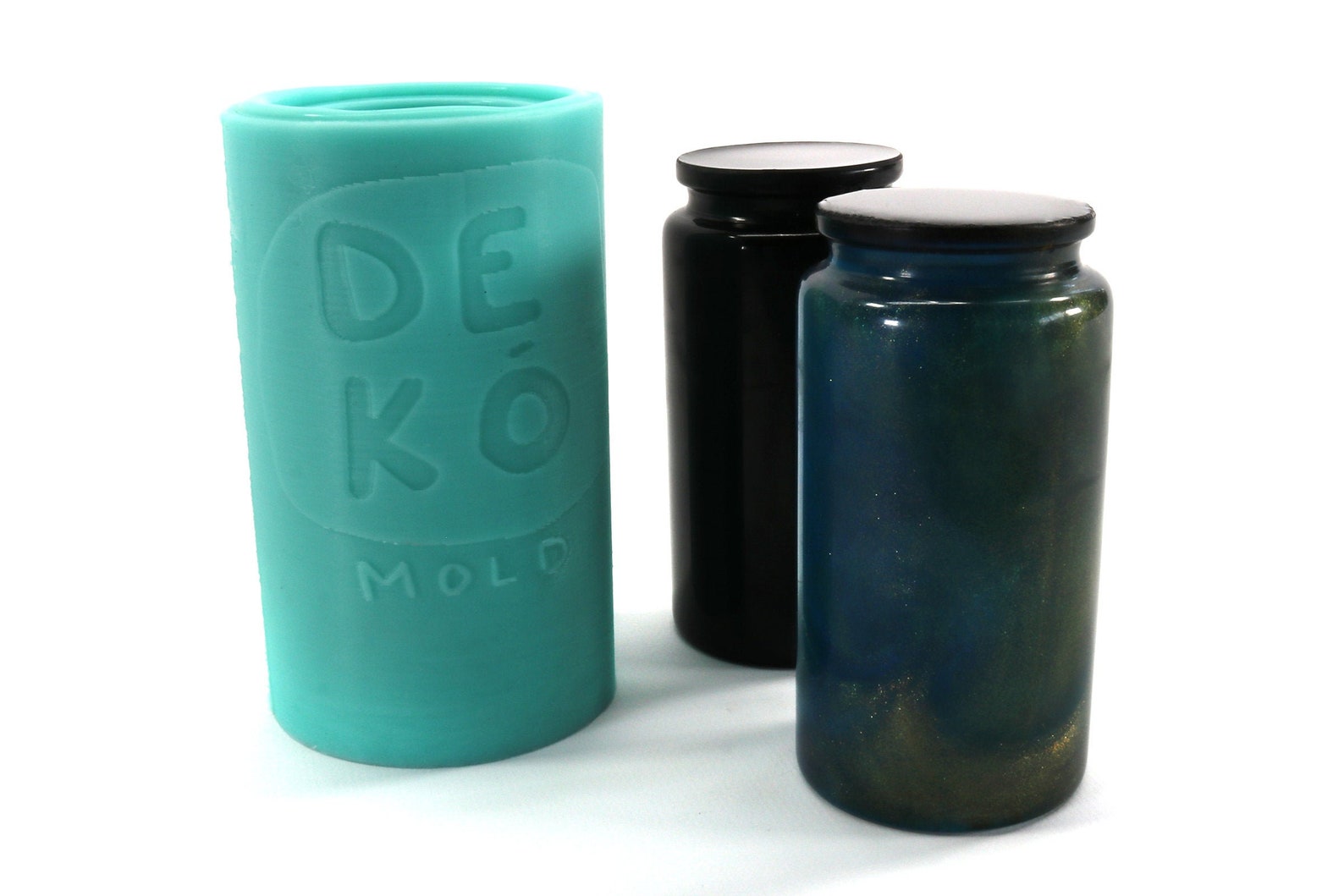 Glass Jar Mold 3.5 Inch for Resin Crafting High Gloss Finish Etsy