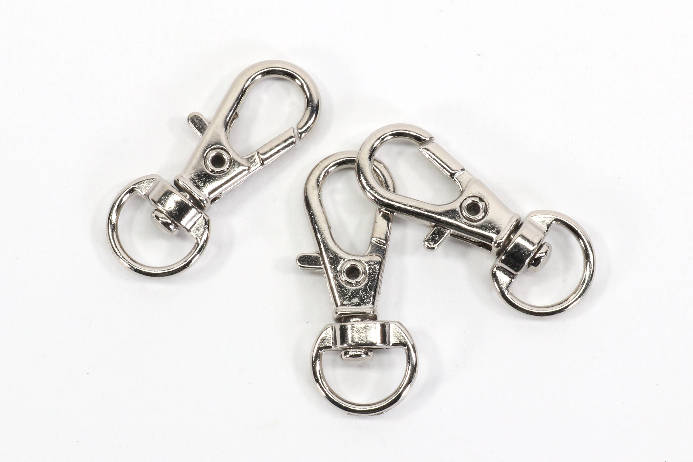 3/5/10 or 20pcs Lobster Claw Clasps Keychain, Zinc Alloy Lobster Claw, Clasp  Keychain, Key Ring, Key Holders, Lobster Clasp Key Hook 
