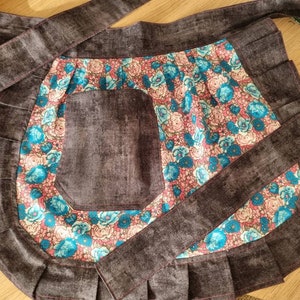 Vintage style half apron / pinny