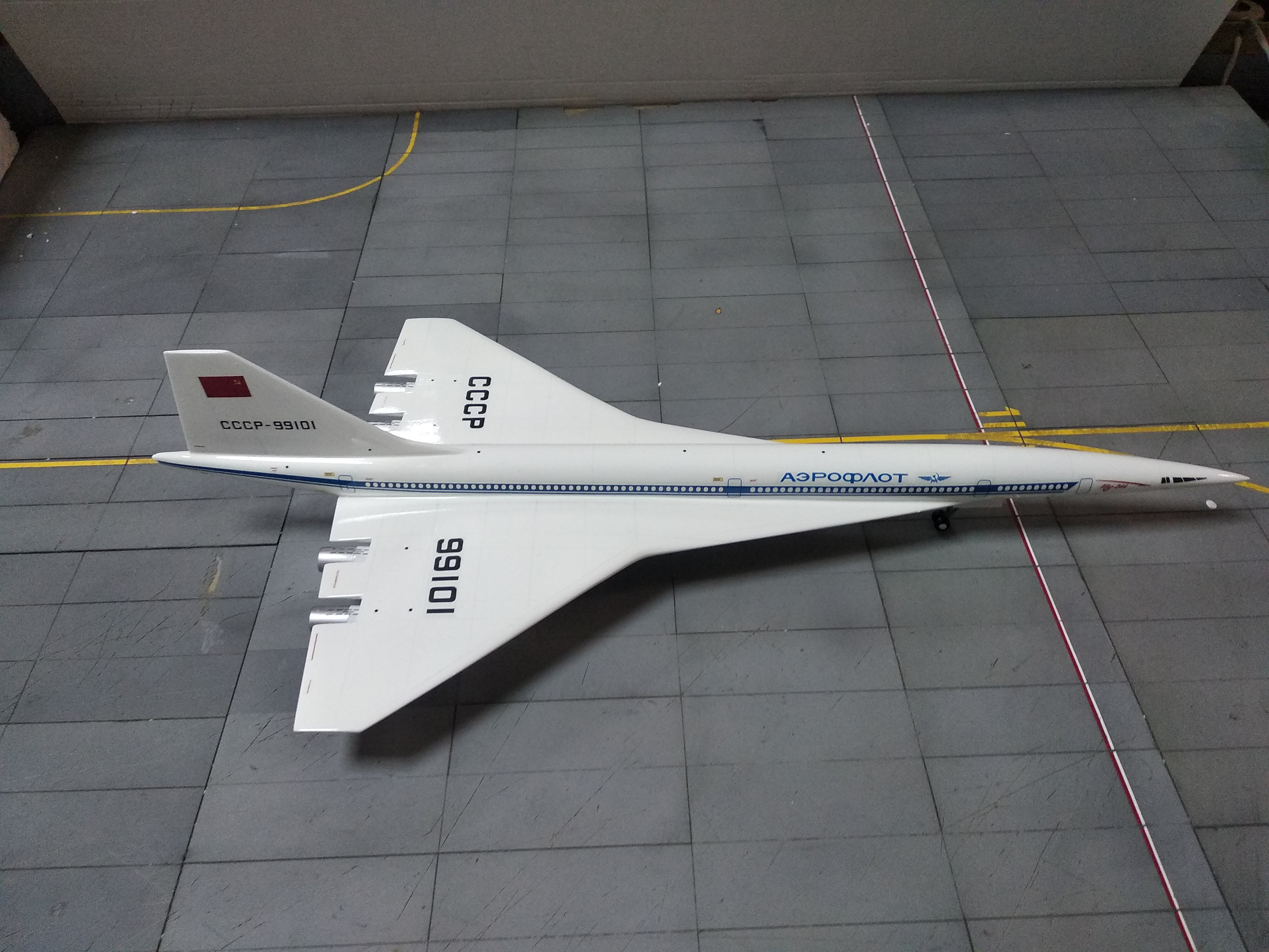 Tupolev Tu-244 Model Airplane: 1-200 Scale, Wood & Metal - Etsy