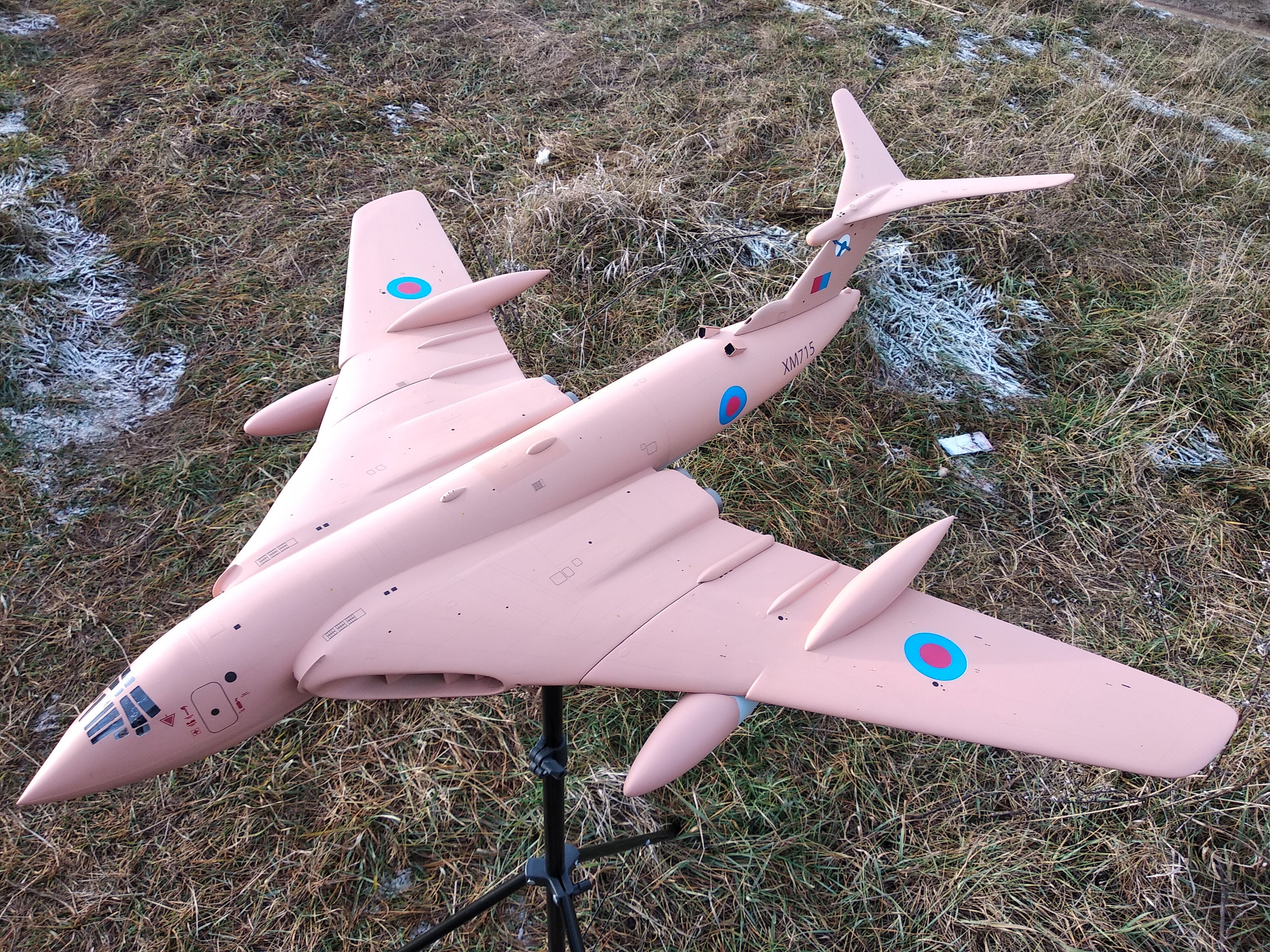 Handley Page Victor 1 40 Scale Model With Transparent Cockpit and Interior. Handmade Model From Scratch. Etsy UK