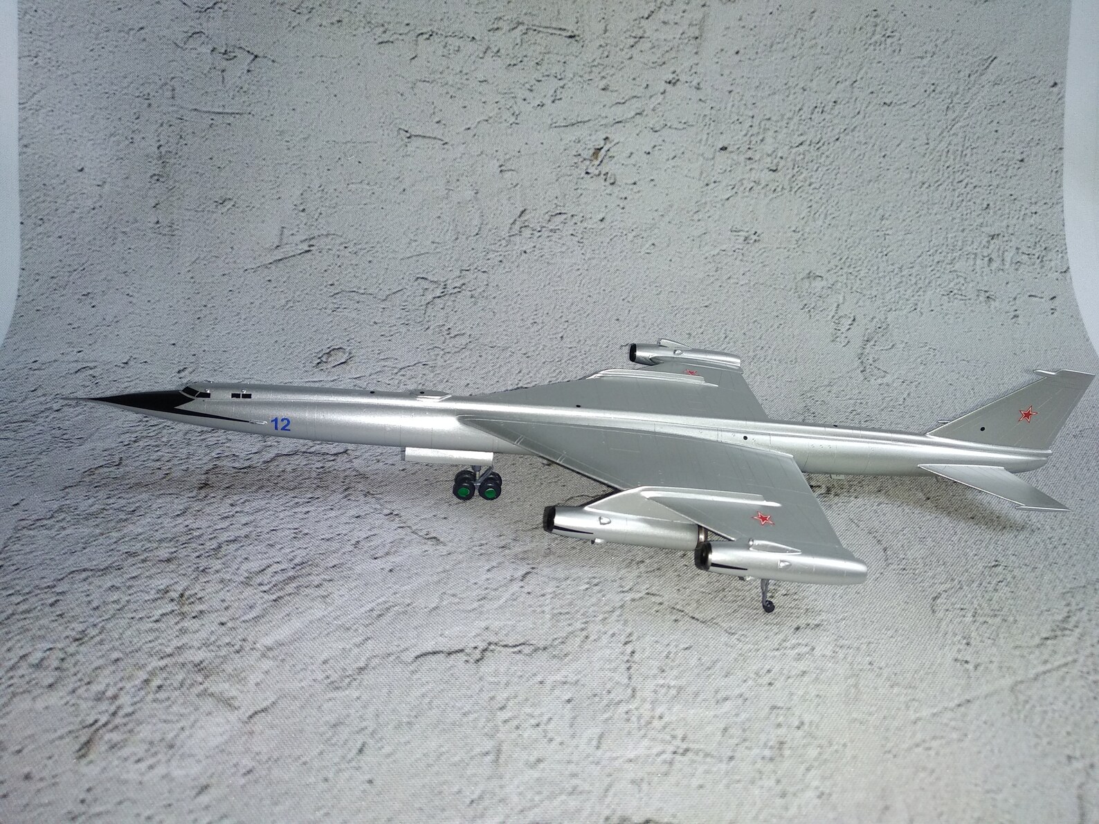 Model of Bomber Myasishchev M50 in 1200 Scale. Etsy
