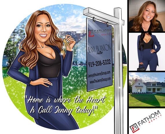 Personalized Realtor Sign Closing gift Real Estate Agent | Etsy