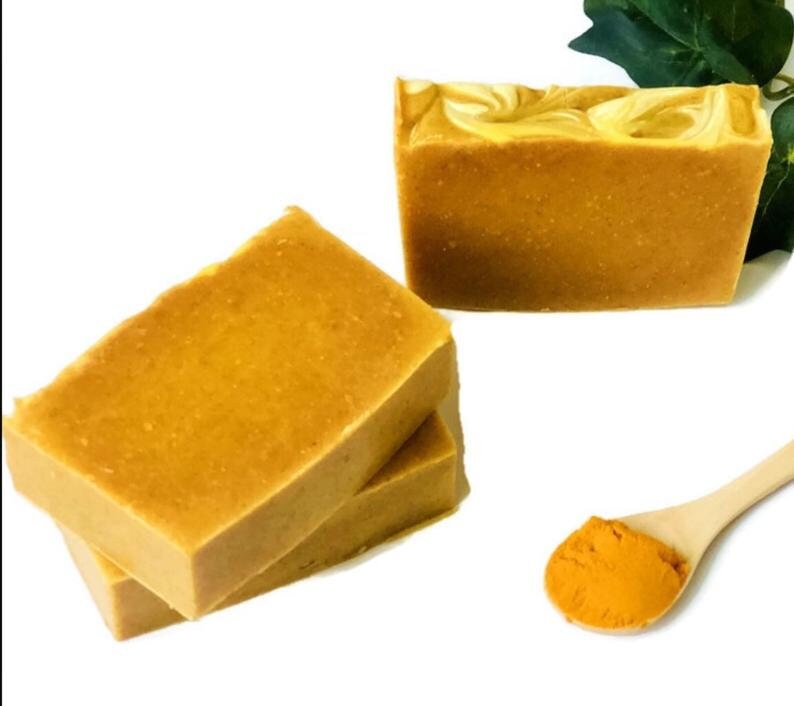 Turmeric body brightening bar soap Etsy
