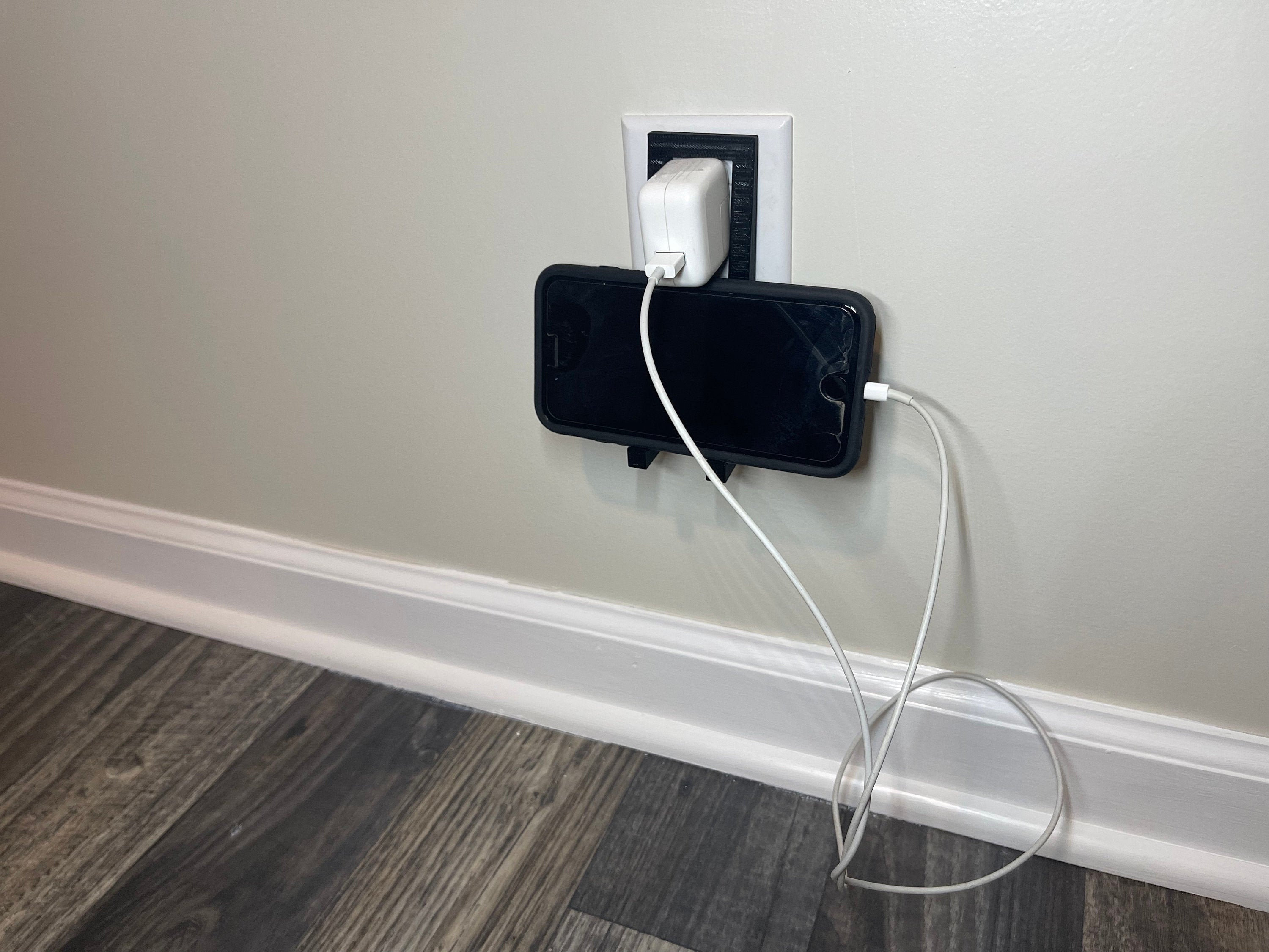 IPhone Wall Outlet Charging Stand Etsy