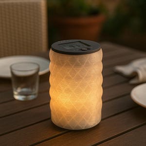 Solar Lamp for Tabletop or Room Window Decor