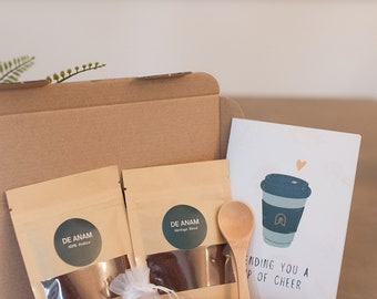 Christmas gift, coffee hamper box, Personalised gift, Coffee letterbox gift, Birthday gift, Thank you Gift, speciality Vietnamese cof