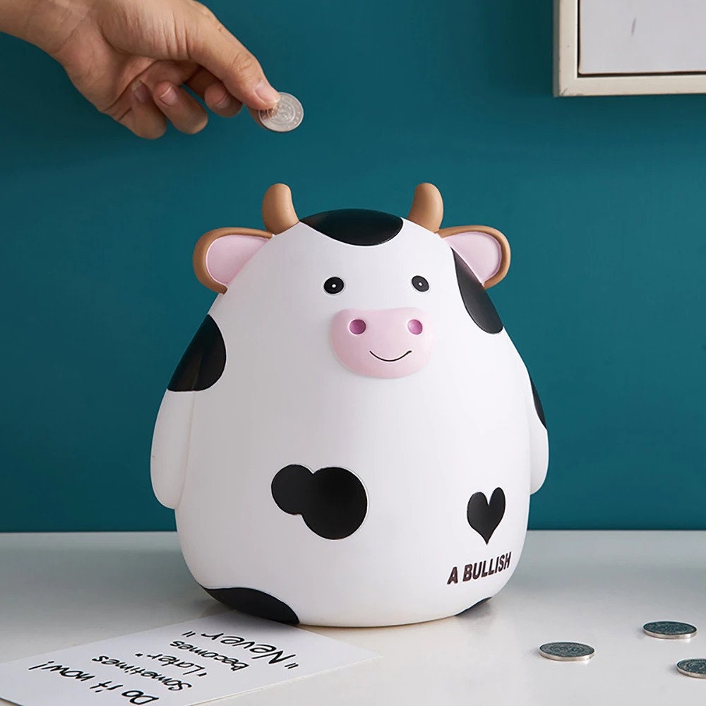 Piggy Bank Coin Storage Box Etsy