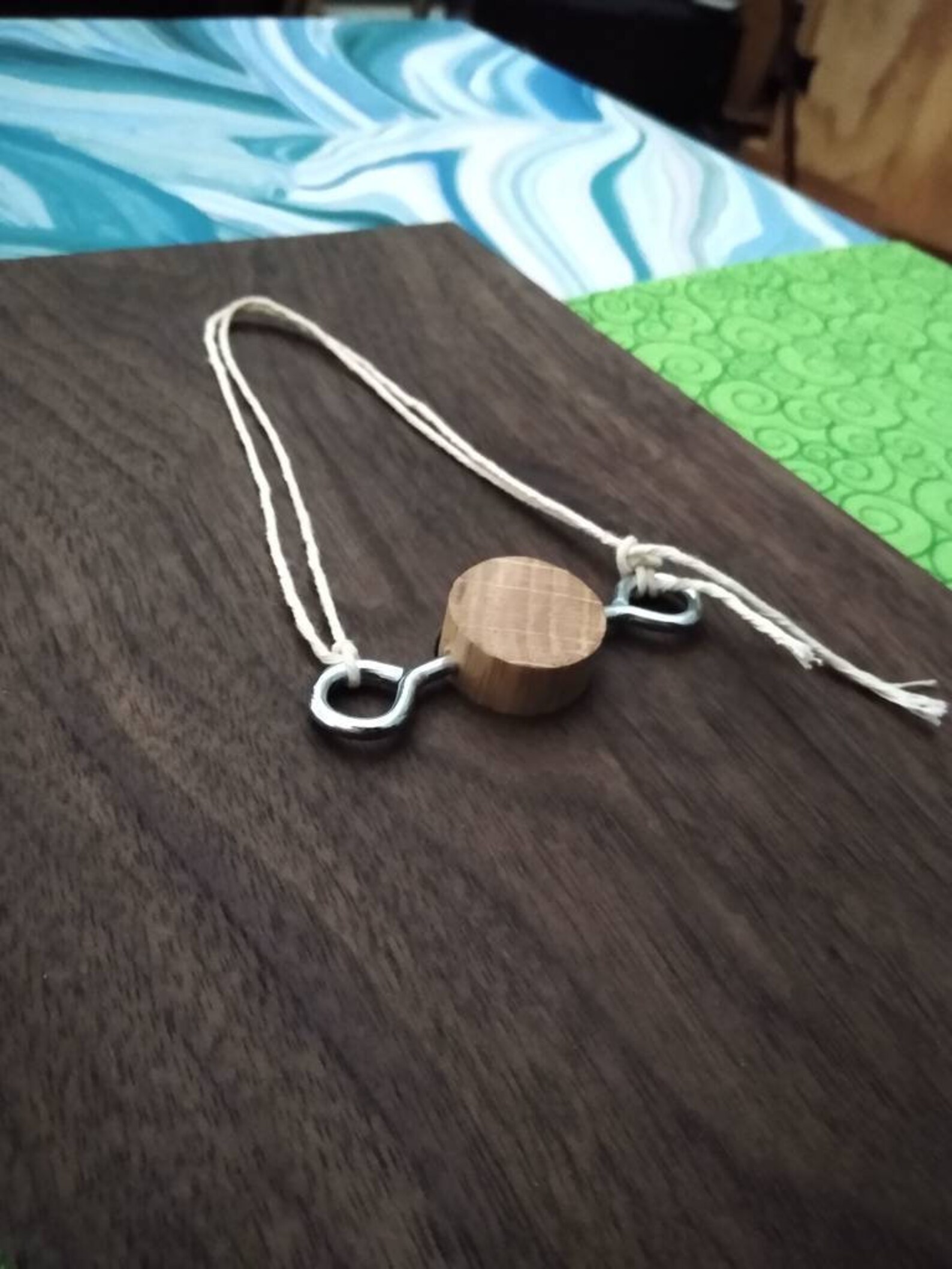 Emerald Tablet of Hermes Walnut Oak Metallic Paint Etsy