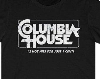 Columbia House T-Shirt, Vintage Columbia House Records, Retro Music T-Shirt