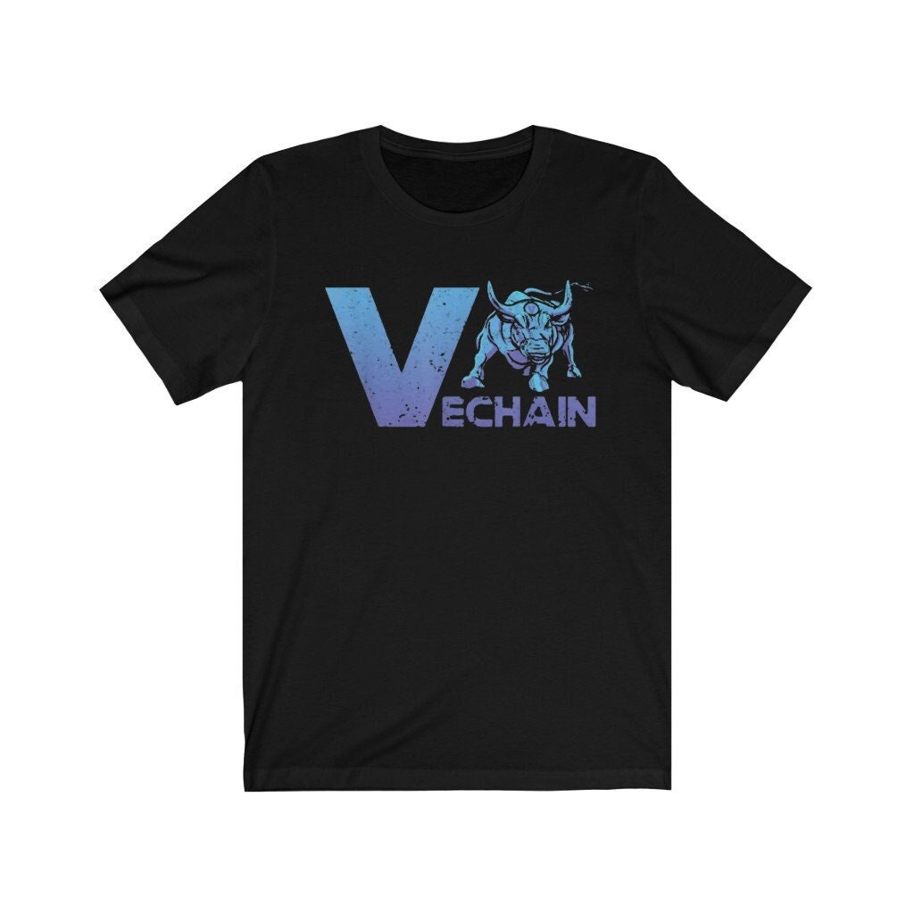 vechain Bullrun Vet Blockchain Cryptocurrency Coin T-Shirt