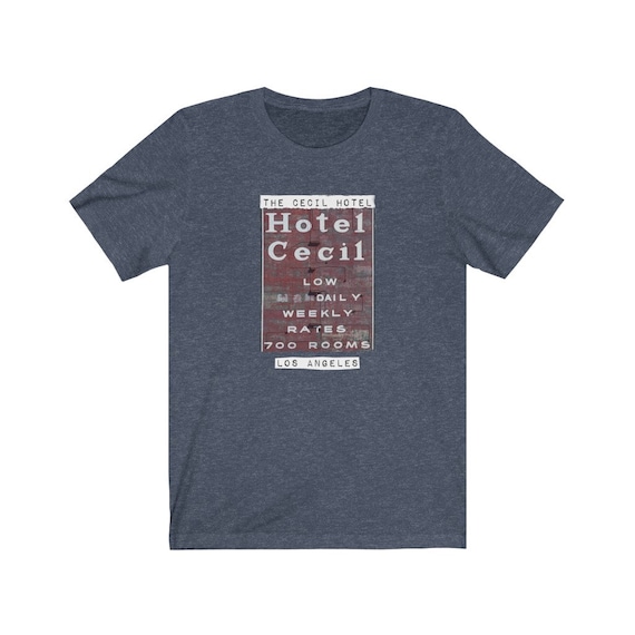 Crime Downtown Shirt Shirt, LA Los Horror Documentary Hotel - Netflix Cecil Famous T Etsy Scene Hotel Angeles Haunted Sign Crime Lover Gift True