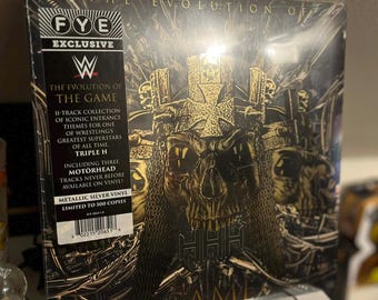 WWE presenta: Triple H - La evolución del juego. Vinilo exclusivo de FYE para Motorhead.
