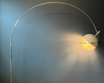 Focus Space Age Arc Floor Lamp by Fabio Lenci for Guzzini