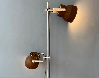 Lámpara de pie Brown Dijkstra de mediados de siglo, estilo espacial