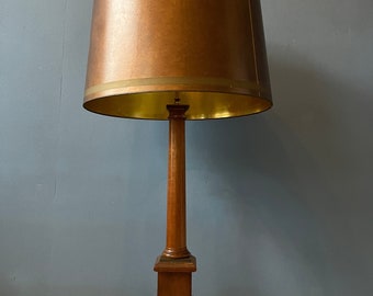 vintage Grande lampe de table éclectique