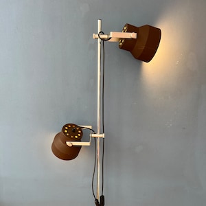 Brown Dijkstra Mid Century Space Age Floor Lamp