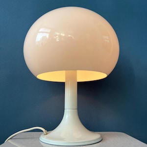 Vintage Mid Century Mushroom Table Lamp by Dijkstra