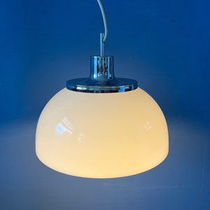 Weiße Guzzini Faro Plexiglas Hängelampe