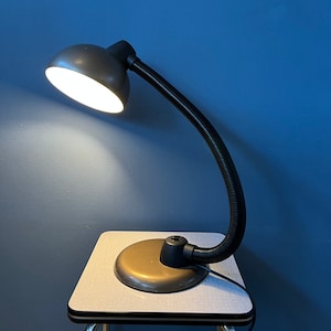 Space Age Desk Lamp with Adjustable Arm