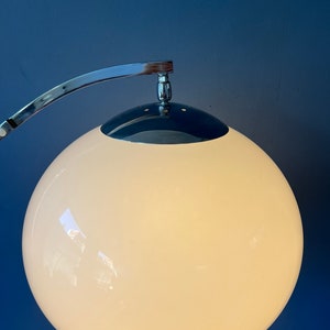 Vintage Sölken Leuchten Space Age Arc Floor Lamp Mid Century Modern Mushroom Standing Light image 5