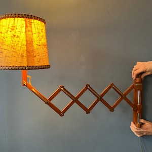 Vintage Scissor Lamp | Retro Schaarlamp | Mid Century Modern Lamp