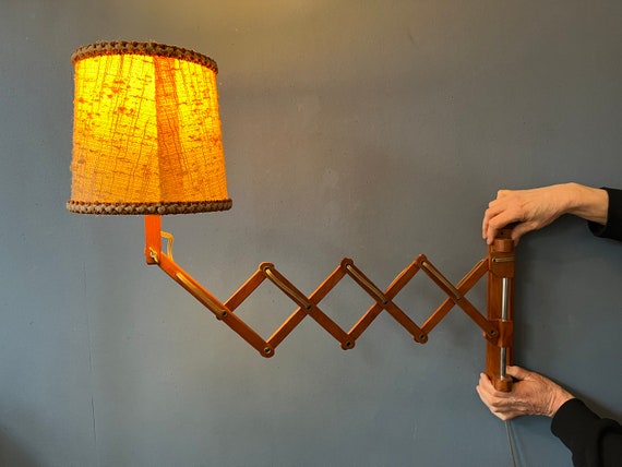 knelpunt Kolibrie haar Buy Vintage Scissor Lamp Retro Schaarlamp Mid Century Modern Online in  India - Etsy