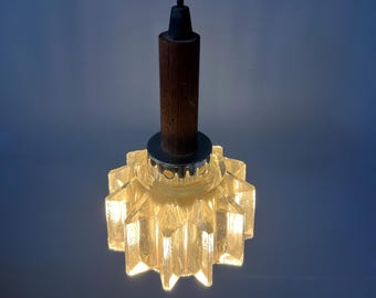 ミッドセンチュリーモダンスカンジナビア クリスタルペンダントランプ 小さなミッドセンチュリークリスタルガラスペンダントランプ - Etsy 日本