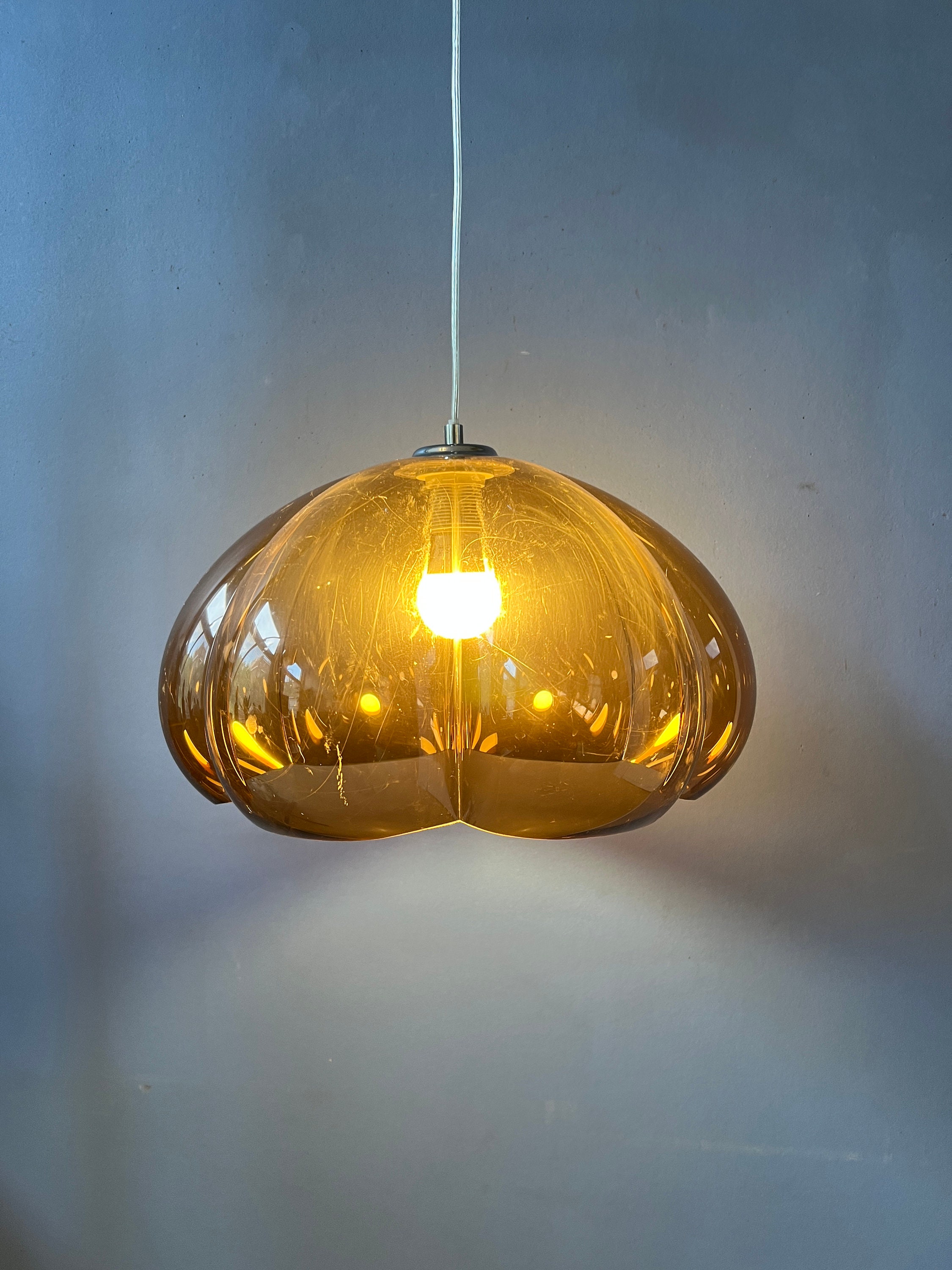 Vintage Herda Space Age Pendant Light | Mid Century Lamp | Retro