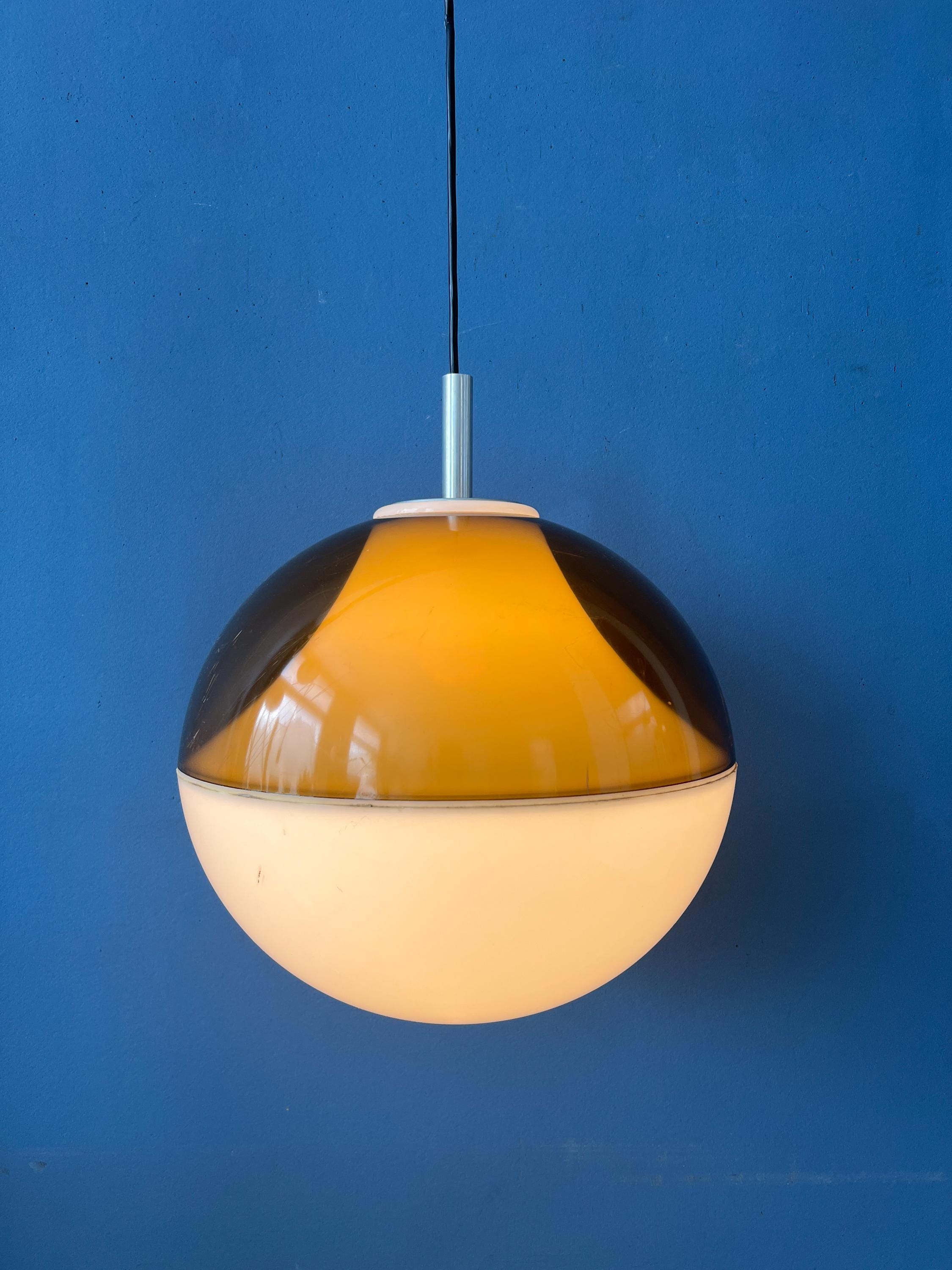 ヴィンテージ プレキシガラス スペースエイジ ペンダントランプ - Etsy