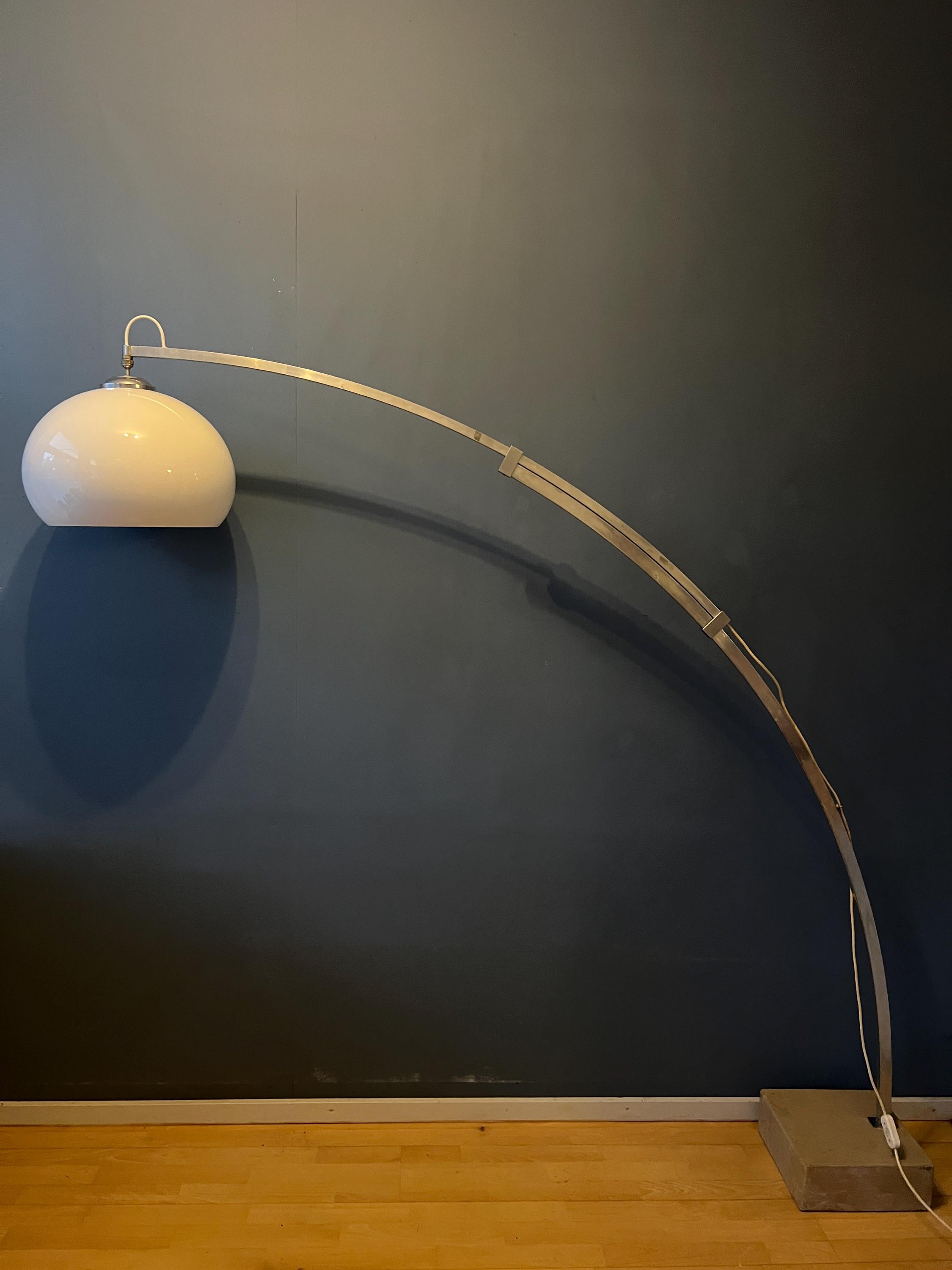 フロアスタンド Space Age Design Floor Lamp Vintage Space Age Arc Floor Lamp in Style of Guzzini - Etsy